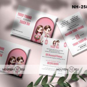 Thiệp cưới Hiếu Nguyễn thiết kế